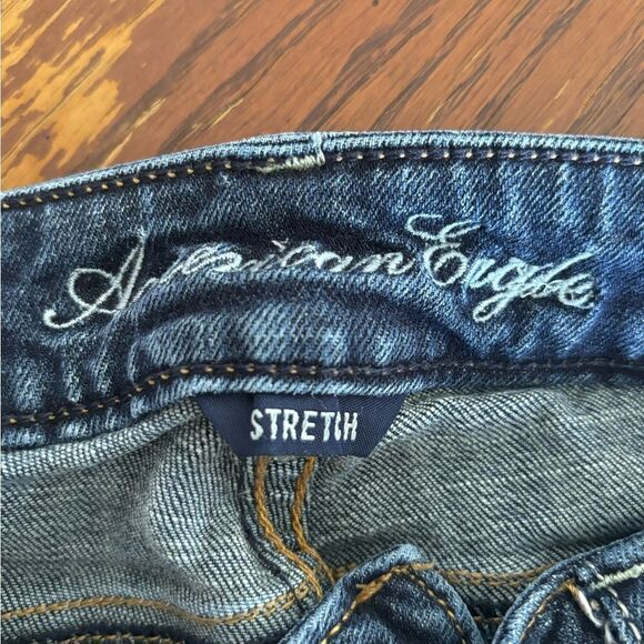 American Eagle Skinny Kick jeans size 0 short - Picture 2 of 11